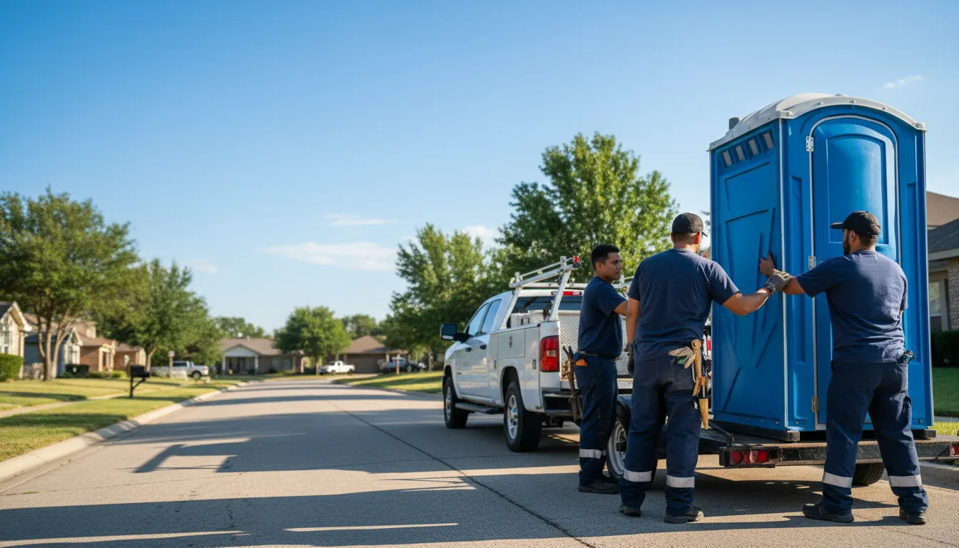 Portable Toilet Rental in Green Camp, OH near me